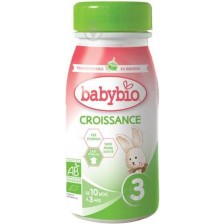Преходно течно мляко Babybio - Croissance, 250 ml -1